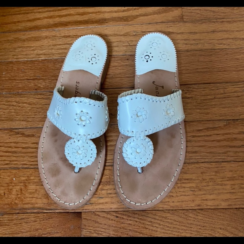 Classic white jack rogers